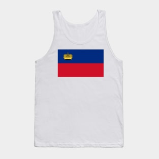 Flag of Liechtenstein Tank Top